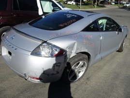 2007 MITSUBISHI ECLIPSE GS SILVER 2DR 2.4L AT 153731